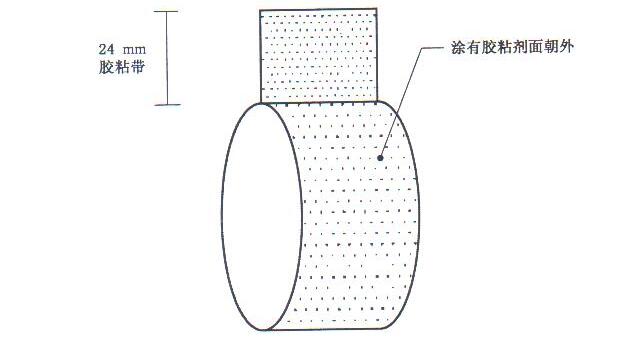 材料試驗(yàn)機(jī)測(cè)定試樣環(huán)示意圖